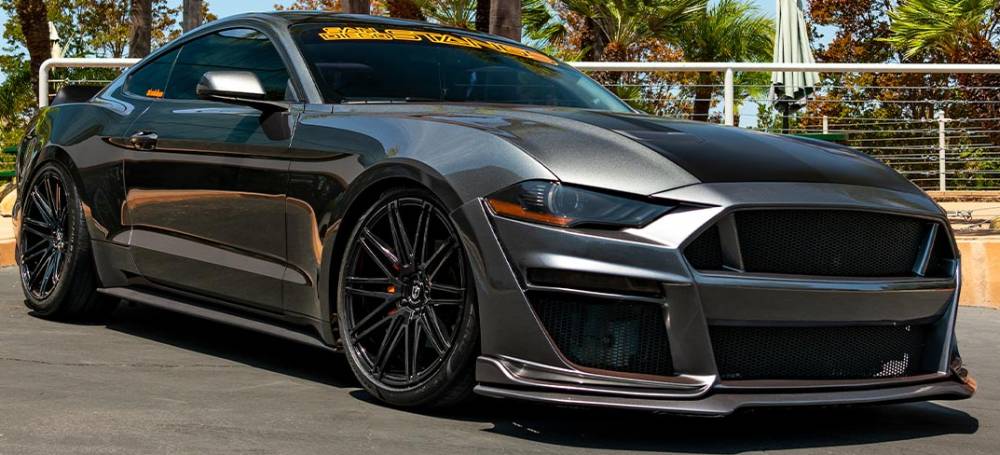 Curva Concepts C48 on Ford Mustang EcoBoost