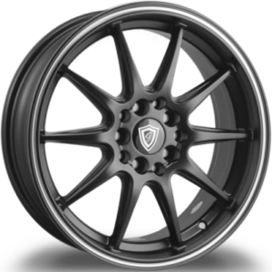 G-Line G1068 Satin Black with Machined Ring