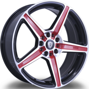 G-Line G5067 Gloss Black and Red