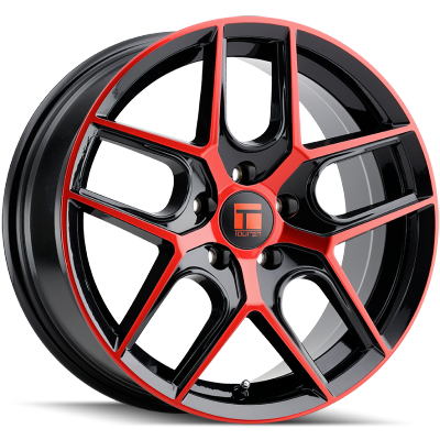 Touren TR79 3279 Gloss Black and Red
