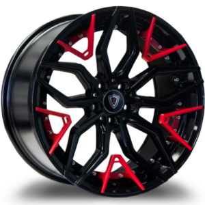 Marquee M3371 Gloss Black with Red Inserts