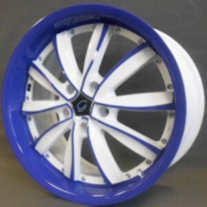 White Diamond W981 White and Blue