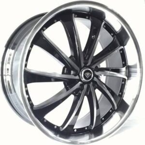 White Diamond W0016 Black Machined