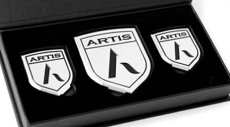 Artis Badge Kit Full Chrome and Black