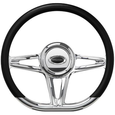 Billet Specialties Victory D-Shaped Steering Wheel