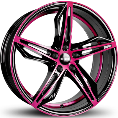 HD Fly Cutter Gloss Black and Pink