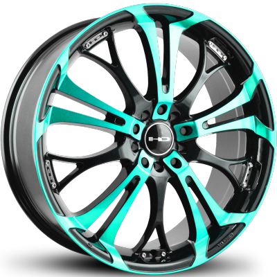 HD Spinout Teal Machined