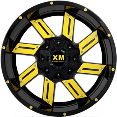 XM-319 Black with Yellow Inserts