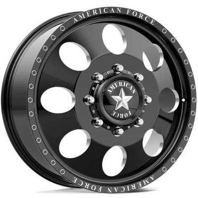 American Force DB01 Radial Black Front Dually