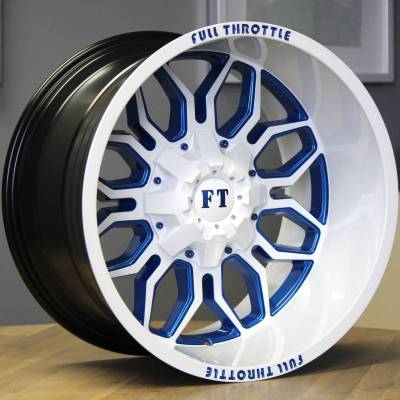 Fill Throttle FT9 Custom White and Blue
