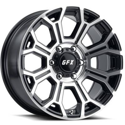 G-FX TR19 Gloss Black Machined Face