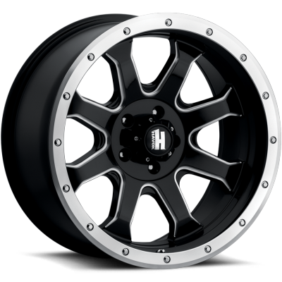 Havok Off-Road H105 Black Milled with Machined Edge