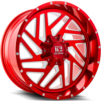K2 Off-Road K19 Rampage Candy Red Milled