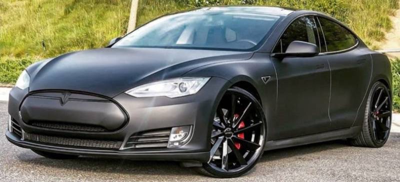 Koko Kuture Kapan Black Wheels for Tesla