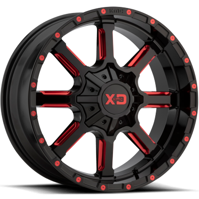 XD Mammoth Gloss Black with Red Tint