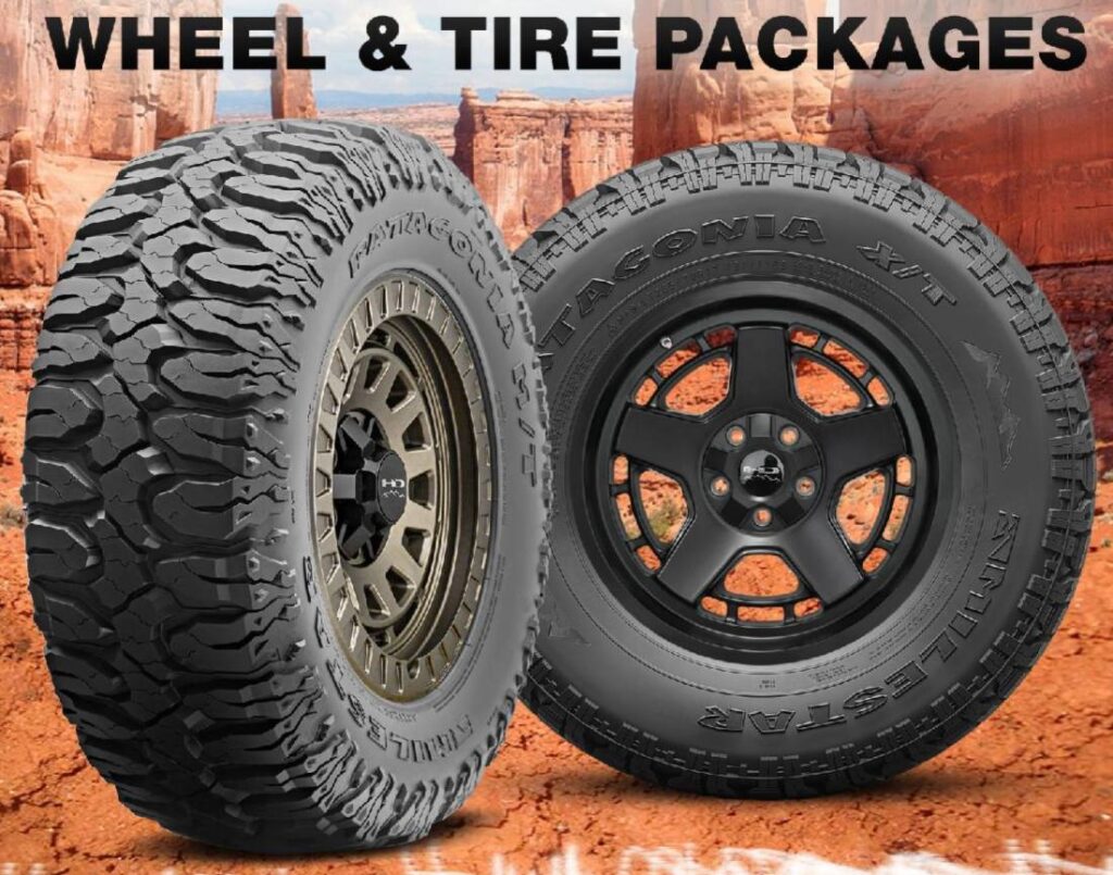 Overland Sector and Milestar Patagonia Custom Wheel and Tire Packages