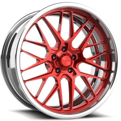 Schott Grid EXL S.Concave Red with Polished Lip