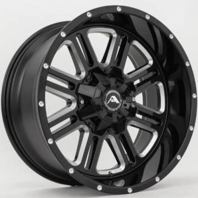 American Off-Road A106 Black Milled