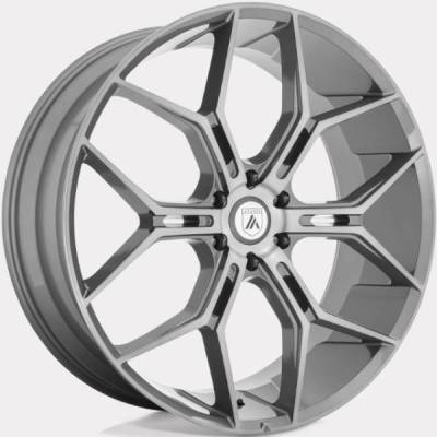 Asanti ABL-38 Monarch Truck Titanium Brushed