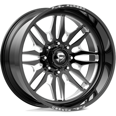 Fuel Forged FFC123 Pyro Gloss Black Milled