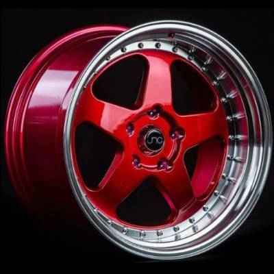 JNC010 Candy Red with Machined Lip