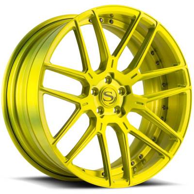 Savini SV63D Brushed Shocker Yellow