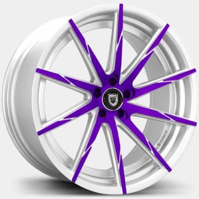 Lexani CSS-15 Purple and White