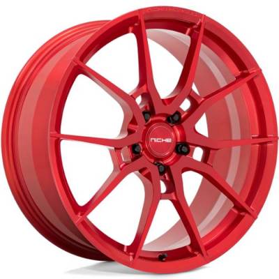 Niche Kanan Forged Brushed Candy Red