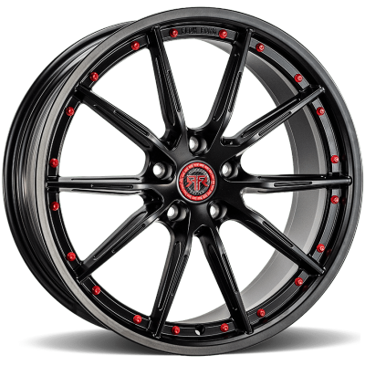 Revolution Racing RF1 Black with Red Rivits