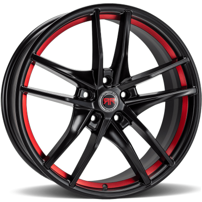Revolution Racing RR28 Black with Red Inner Cut