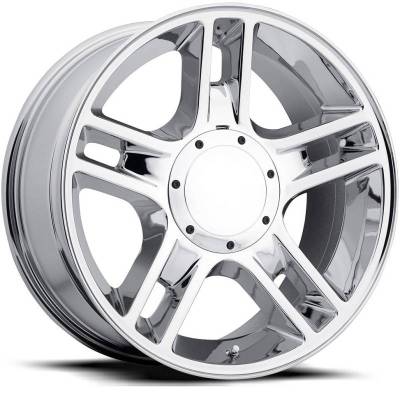 Factory Reproductions FR 51 Ford Harley Davidson Chrome Replica Wheels