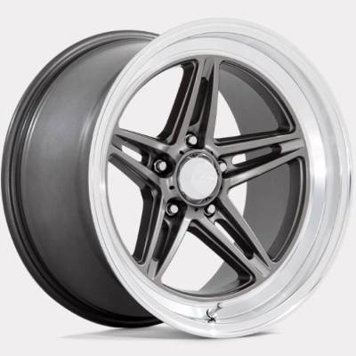 American Racing VN514 Groove Anthracite with Diamond Cut Lip