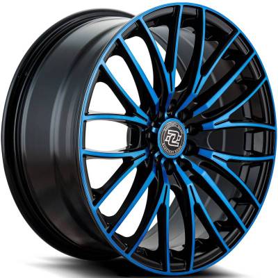 Drag Concepts R37 Gloss Black with Blue Face