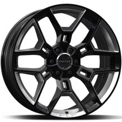 Carroll Shelby CS45 Black with Chrome Powder Inserts