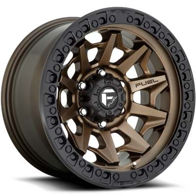 Fuel Covert D696 Matte Bronze with Black Ring