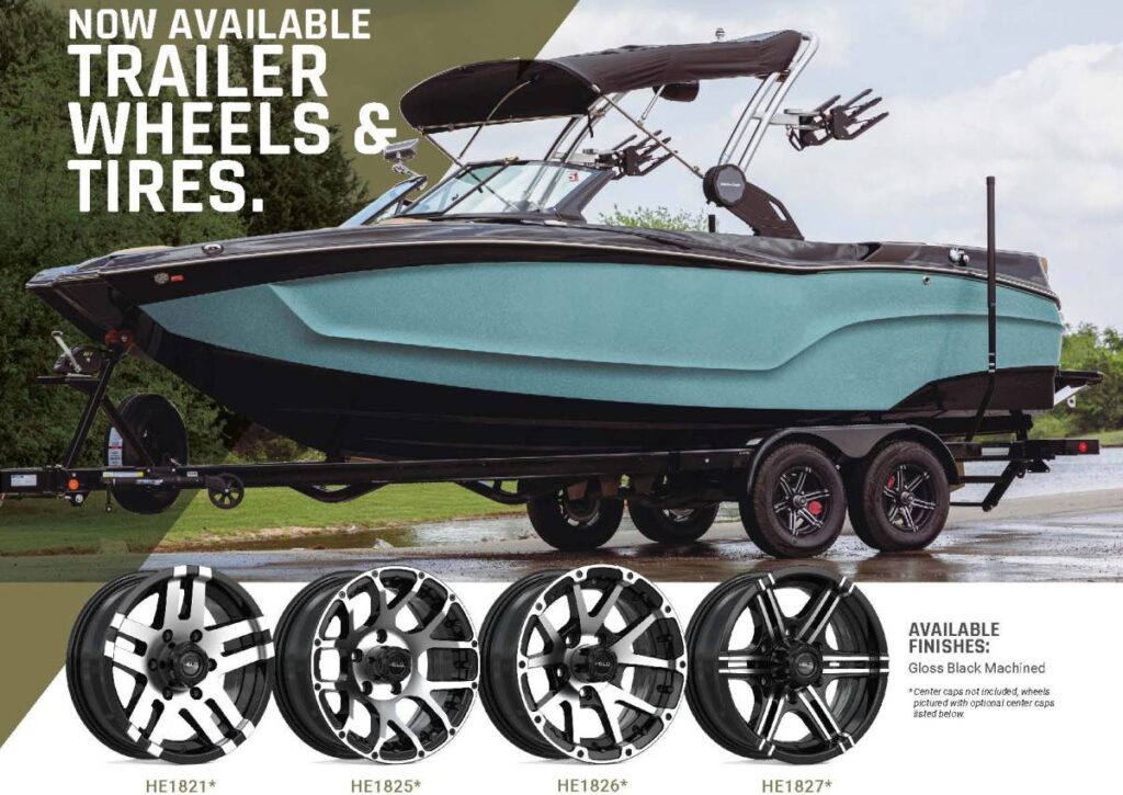 Helo Trailer Wheels and Tires