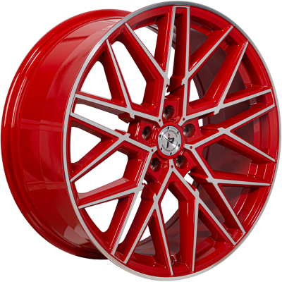 Impact Racing 602 Red Machined