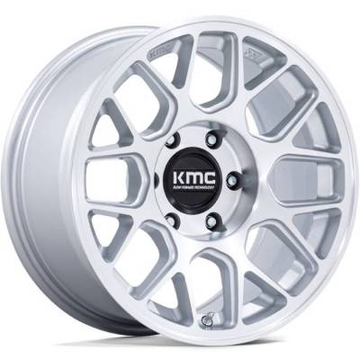 KMC KM730 Hatchet Gloss Silver Machined