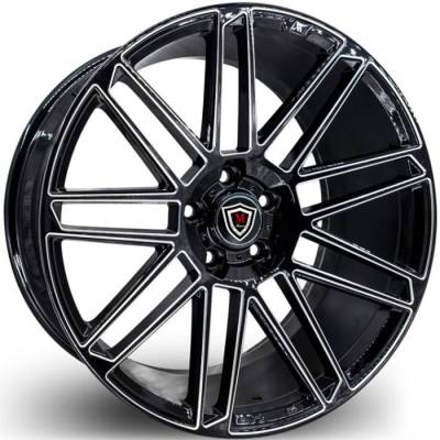 Marquee M3767 Gloss Black Milled