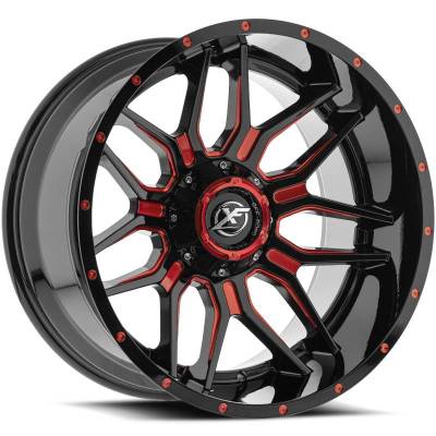 XFX Off-Road XR222 Black with Red Milling