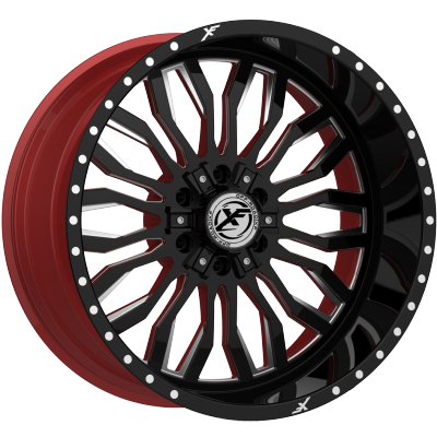 XFX Off-Road XR-305 Gloss Black Milled with Red Inner