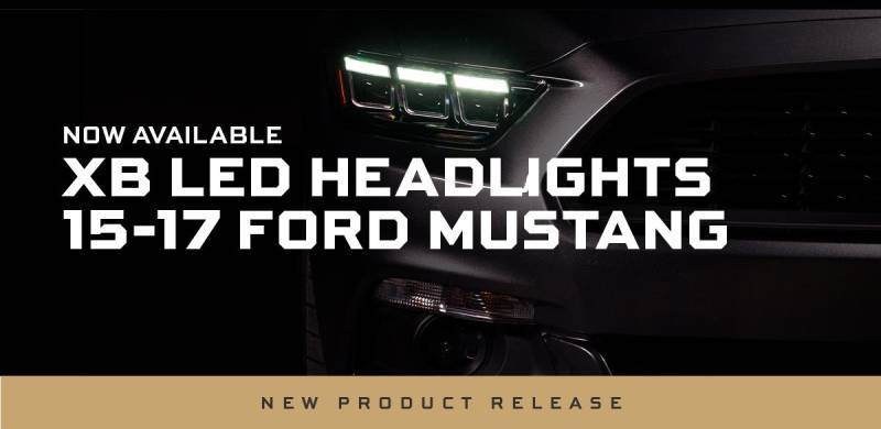 Morimoto XB LED Headlights for 2015-2017 Ford Mustang