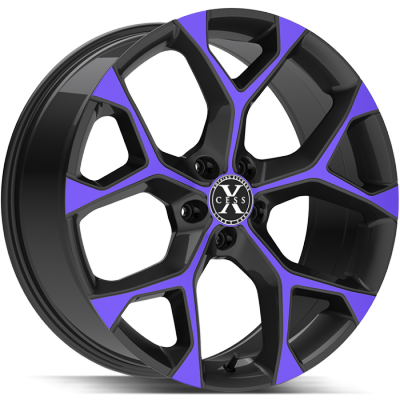 Xcess 5 Flake Black and Purple