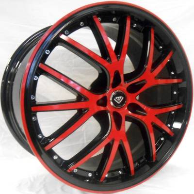 White Diamond W530 Red and Black