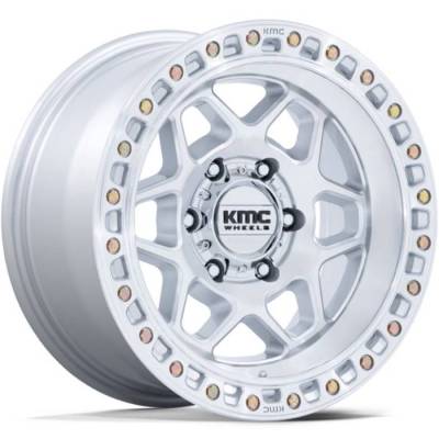 KMC Torx Gloss Silver Machined