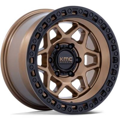 KMC Torx Matte Bronze with Gloss Black Lip