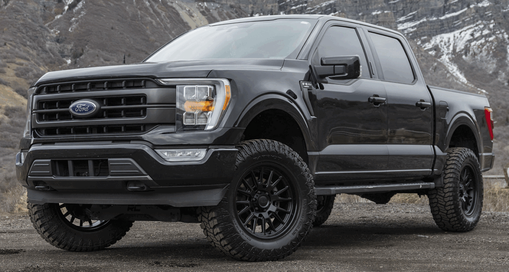 20x9 Moto Metal MO814 Tekton on 2023 Ford F150