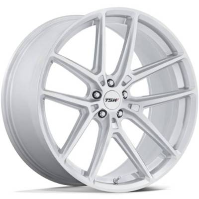 TSW Slipstream Gloss Silver Machined