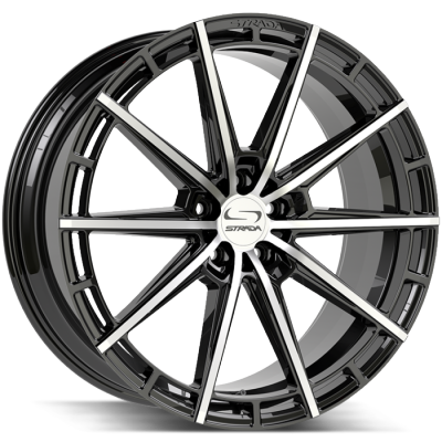 Strada Palo Gloss Black Machined