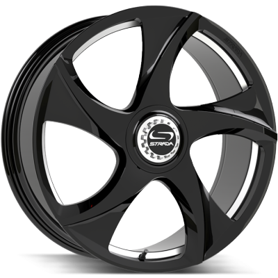 Strada Vino Gloss Black Milled